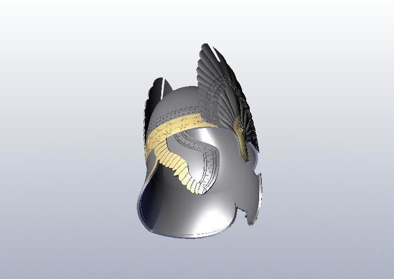 HELM OF ELENDIL 3D print model_2