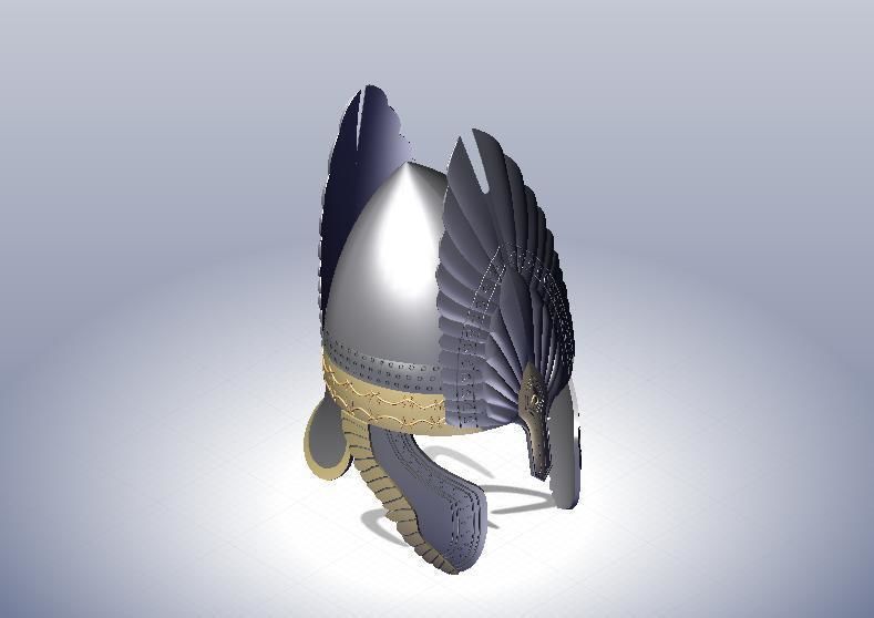 HELM OF ELENDIL 3D print model_19