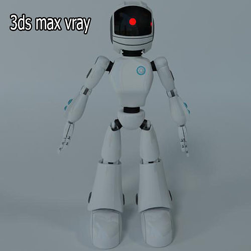 robot 3 3D model