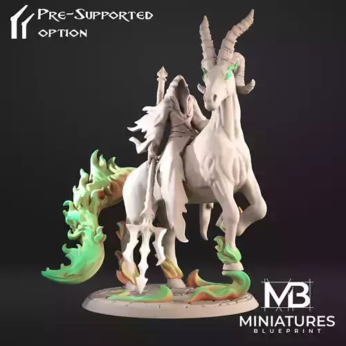 Thaed on Horse 3D print model