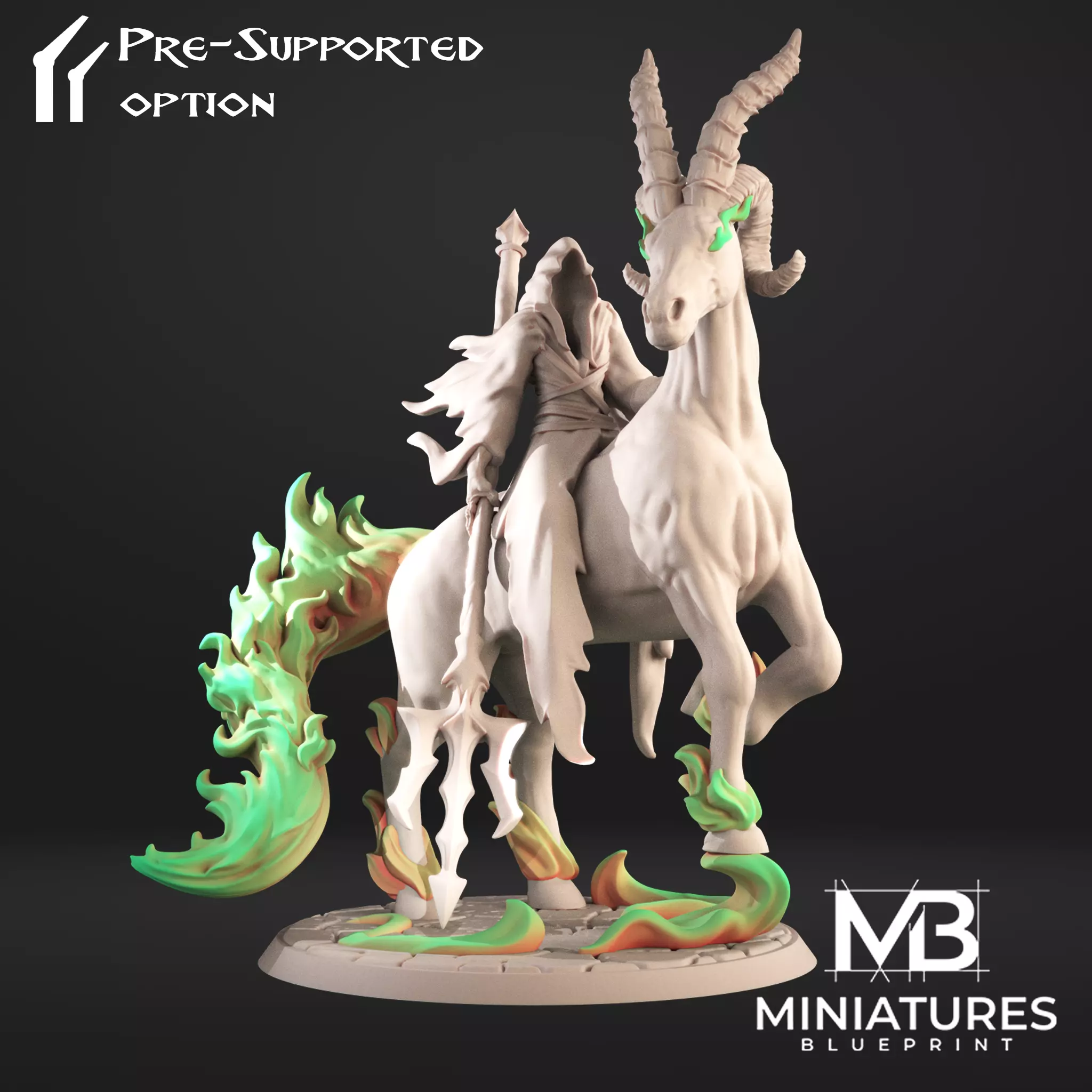 Thaed on Horse 3D print model_0