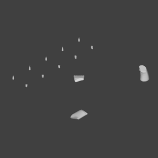 Dimetrodon Loomisi Left Leg STL 3D print model_8