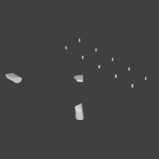 Dimetrodon Loomisi Left Leg STL 3D print model_9