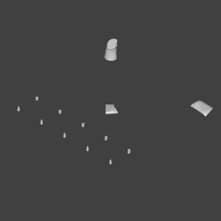 Dimetrodon Loomisi Left Leg STL 3D print model_7