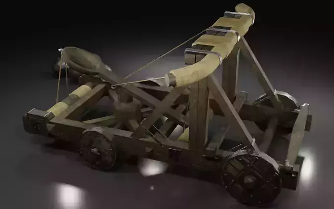 Medieval catapult