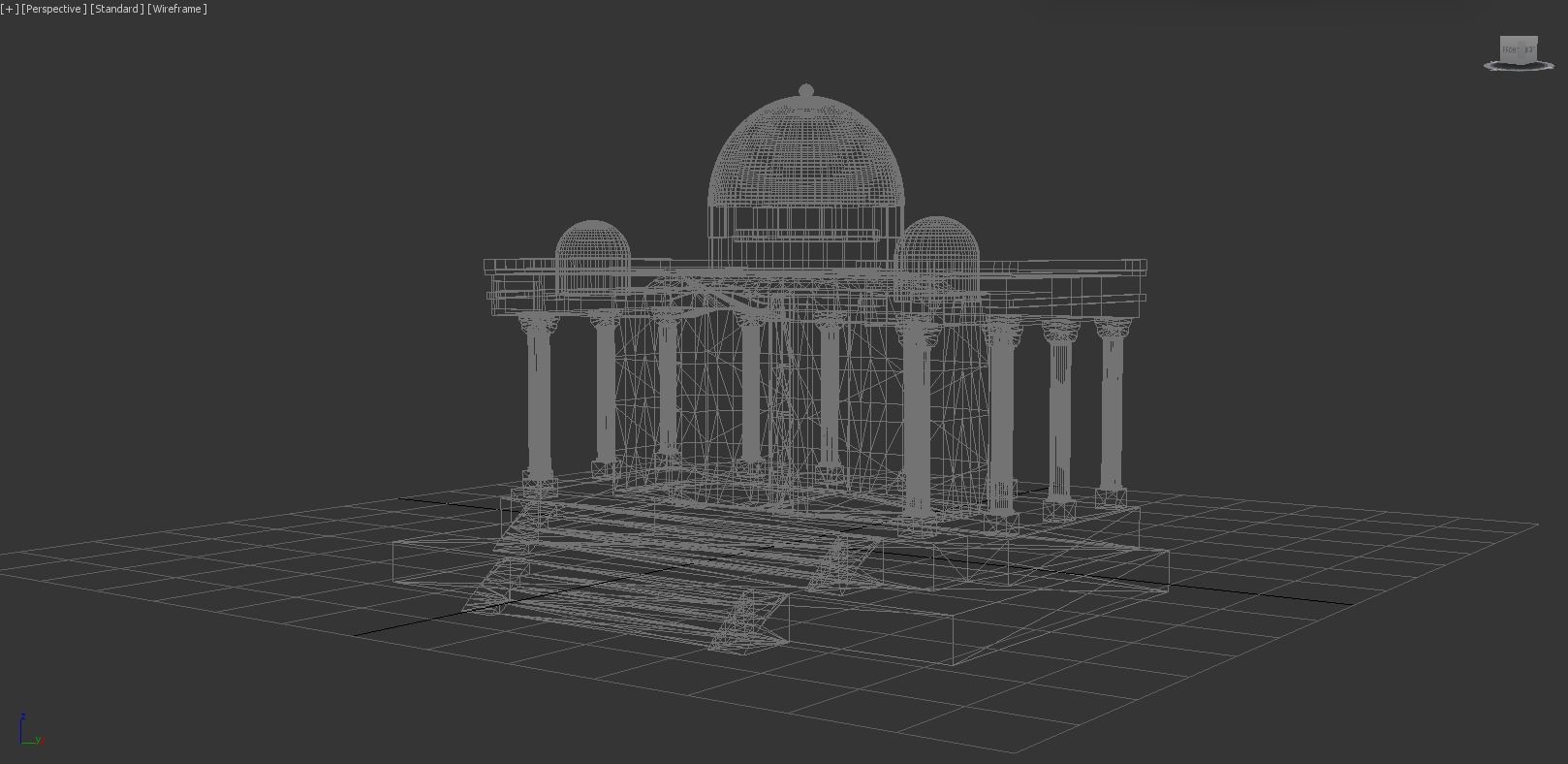 Aries House  - Saint Seiya  Knights of the Zodiac 3D model_3