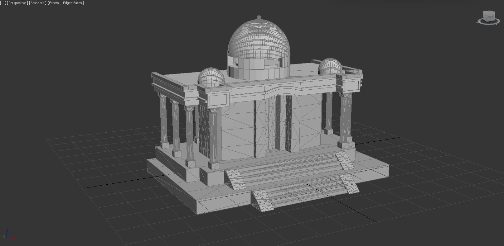 Aries House  - Saint Seiya  Knights of the Zodiac 3D model_4