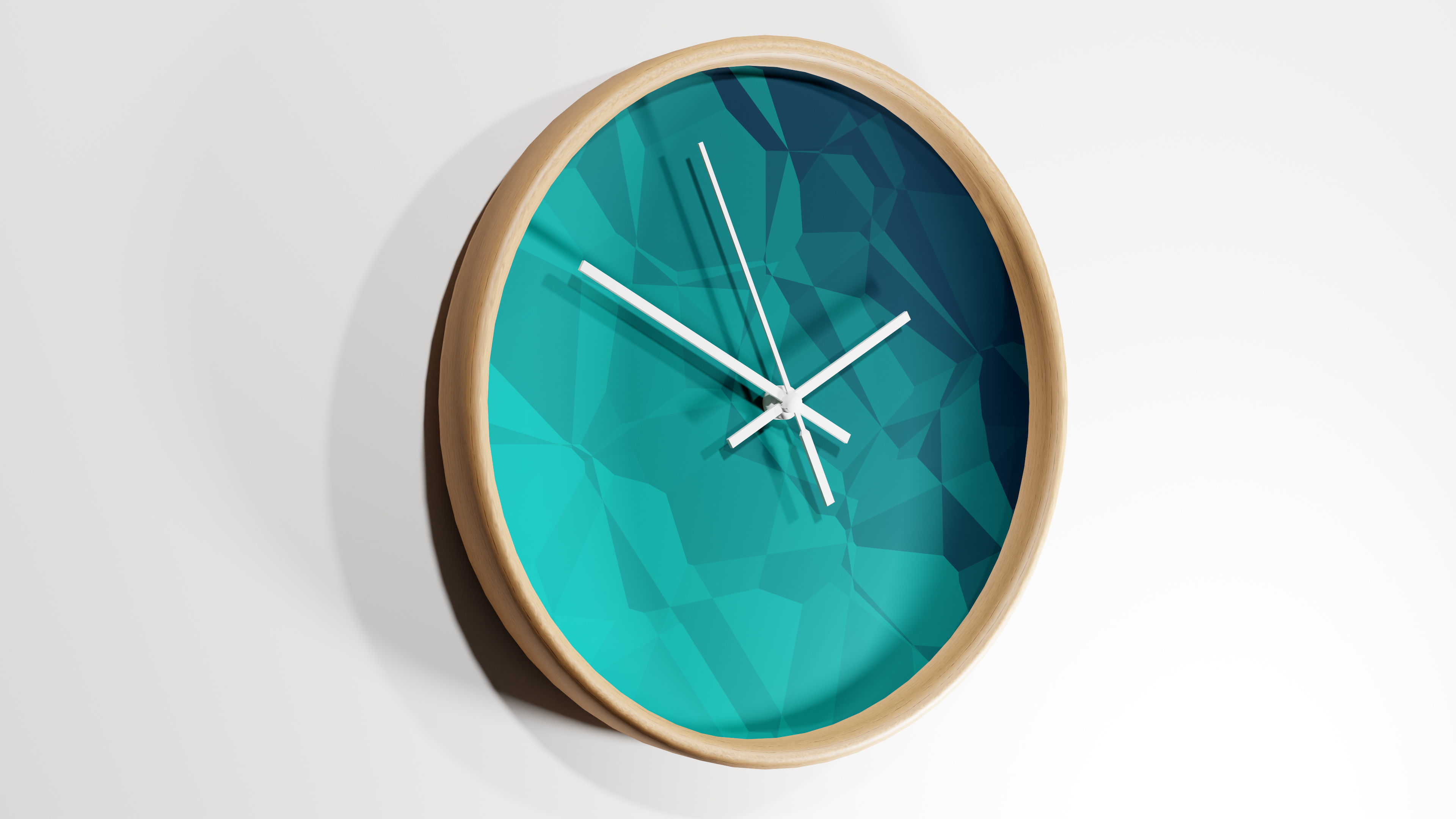 Simple Clocks pack Free low-poly 3D model_4