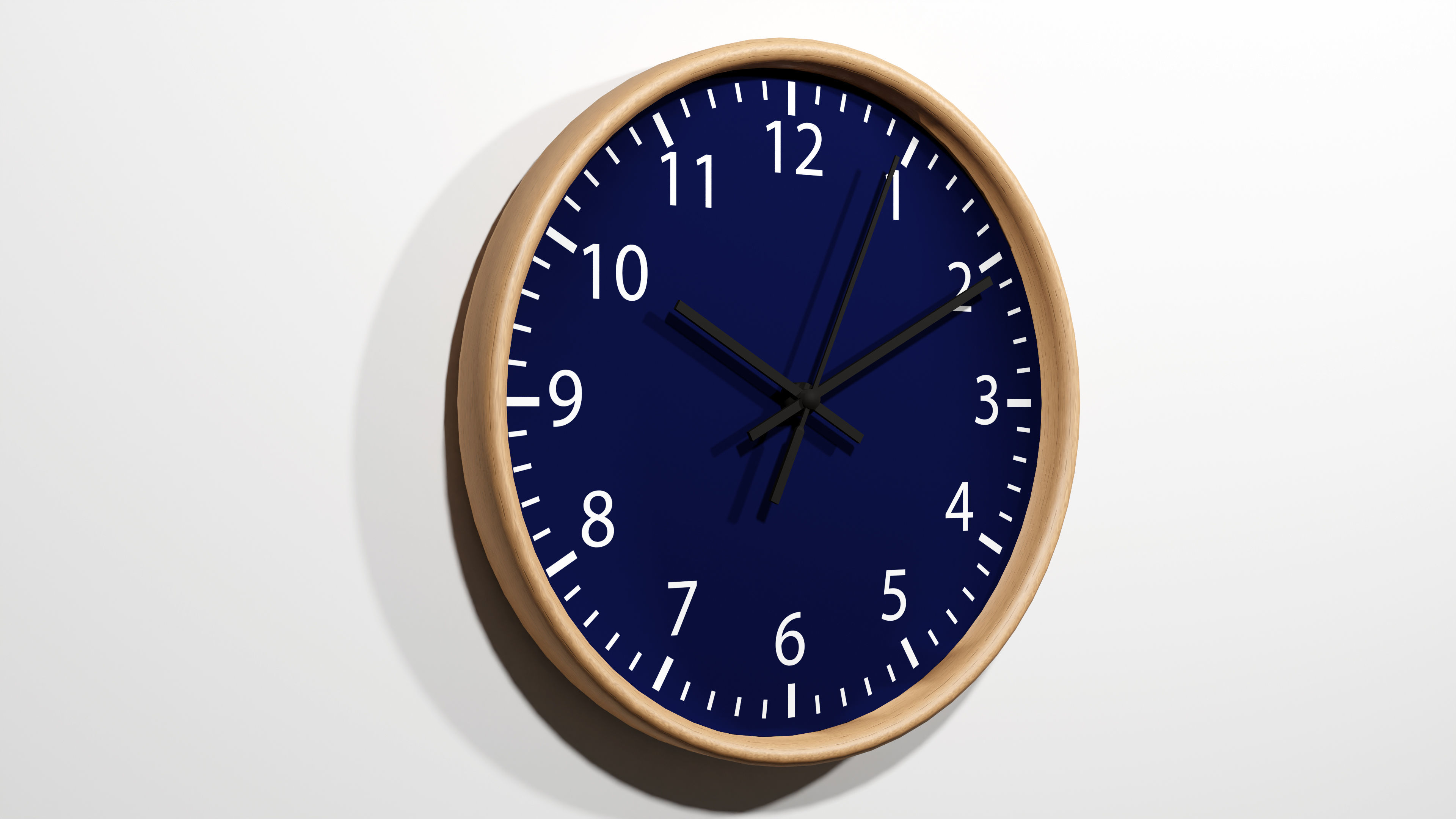 Simple Clocks pack Free low-poly 3D model_5