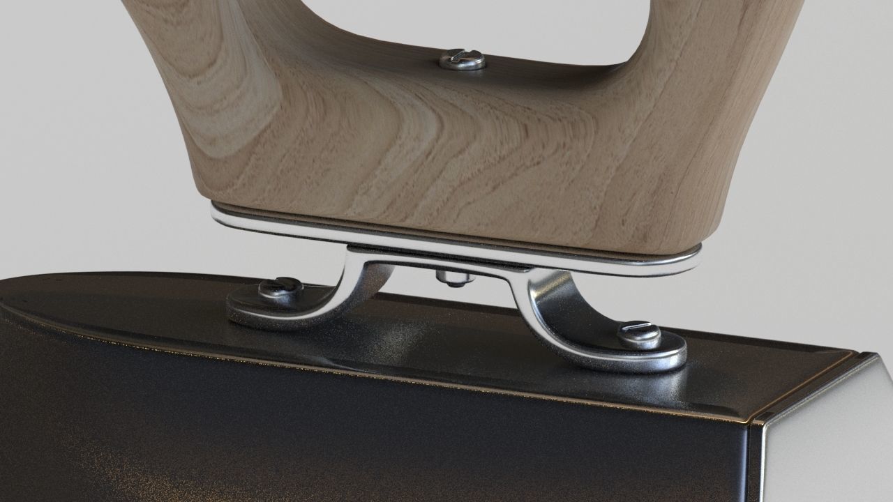 New retro flatiron Free 3D model_4