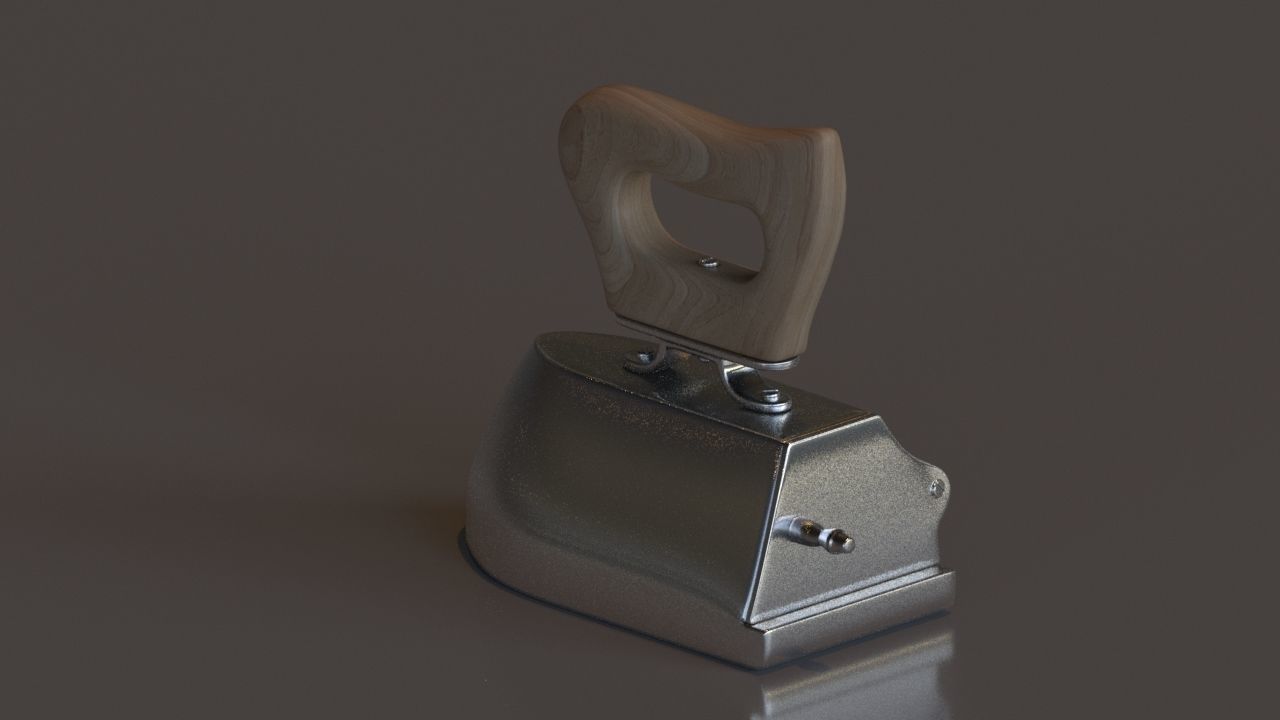 New retro flatiron Free 3D model_1