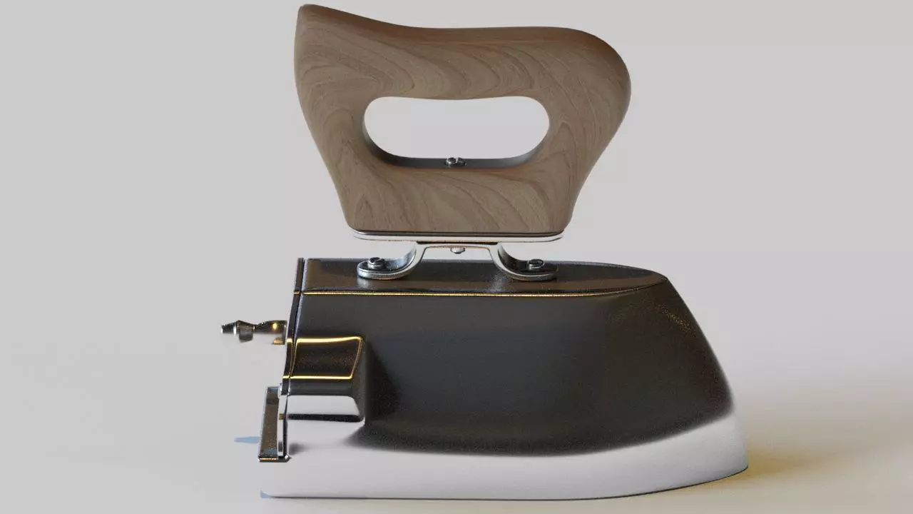 New retro flatiron Free 3D model_0