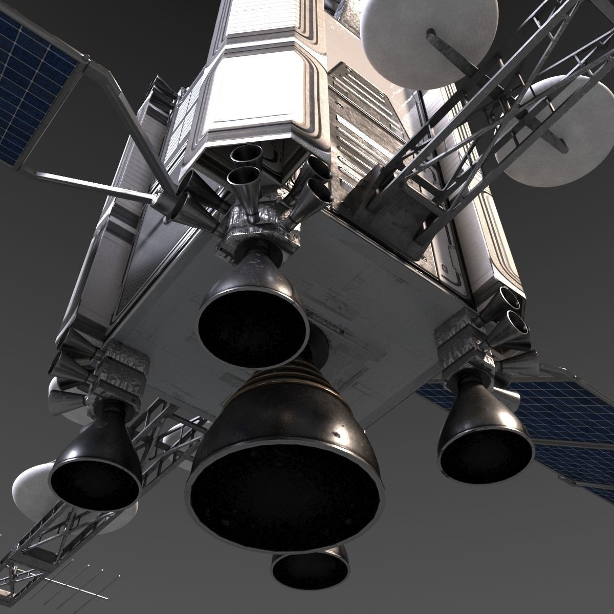 Satellite - Orbital Telescope 3D model_10