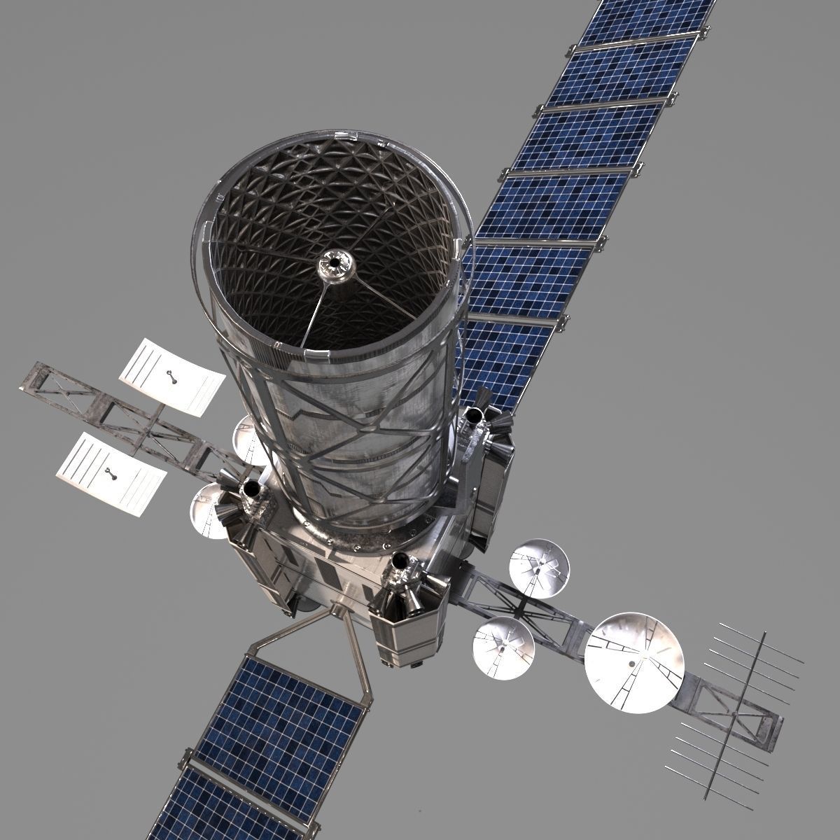 Satellite - Orbital Telescope 3D model_5