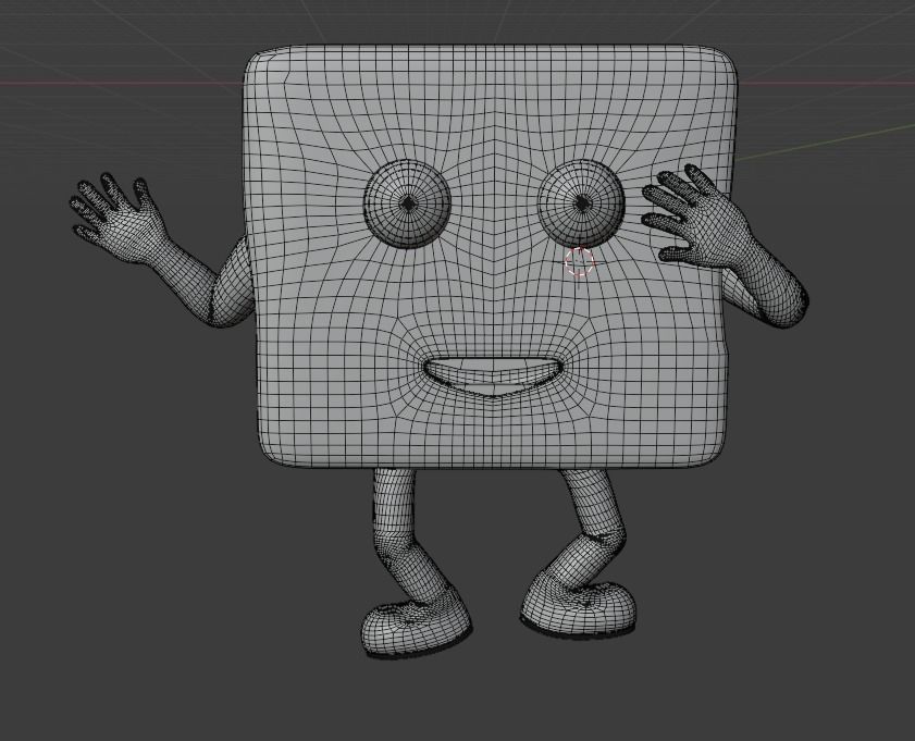 Rigged 3D shapes Low-poly 3D model_11