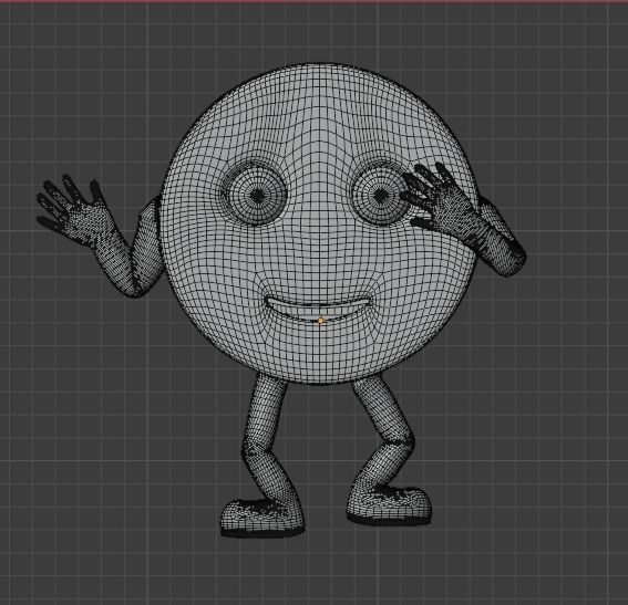 Rigged 3D shapes Low-poly 3D model_13