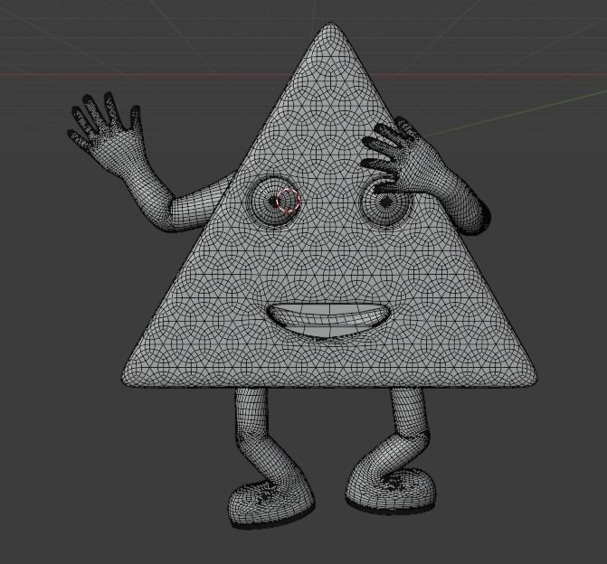 Rigged 3D shapes Low-poly 3D model_15