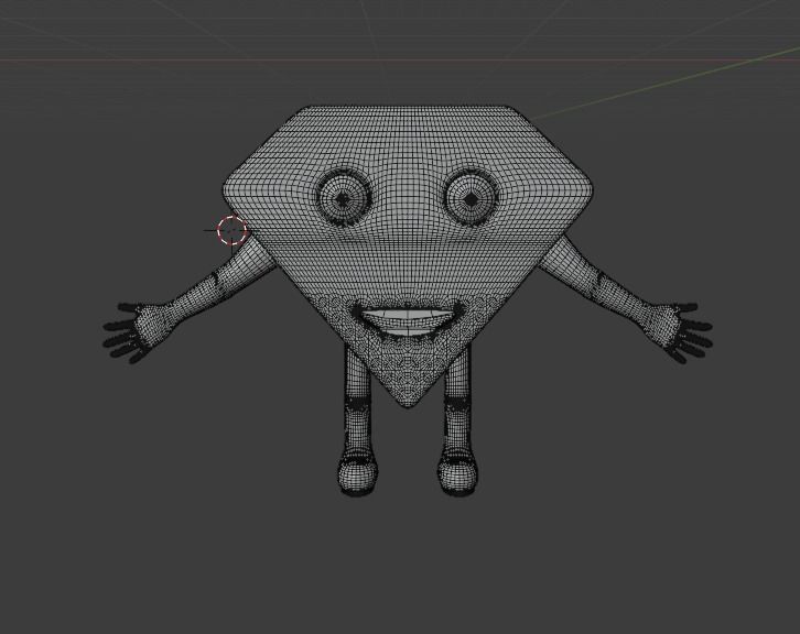 Rigged 3D shapes Low-poly 3D model_10