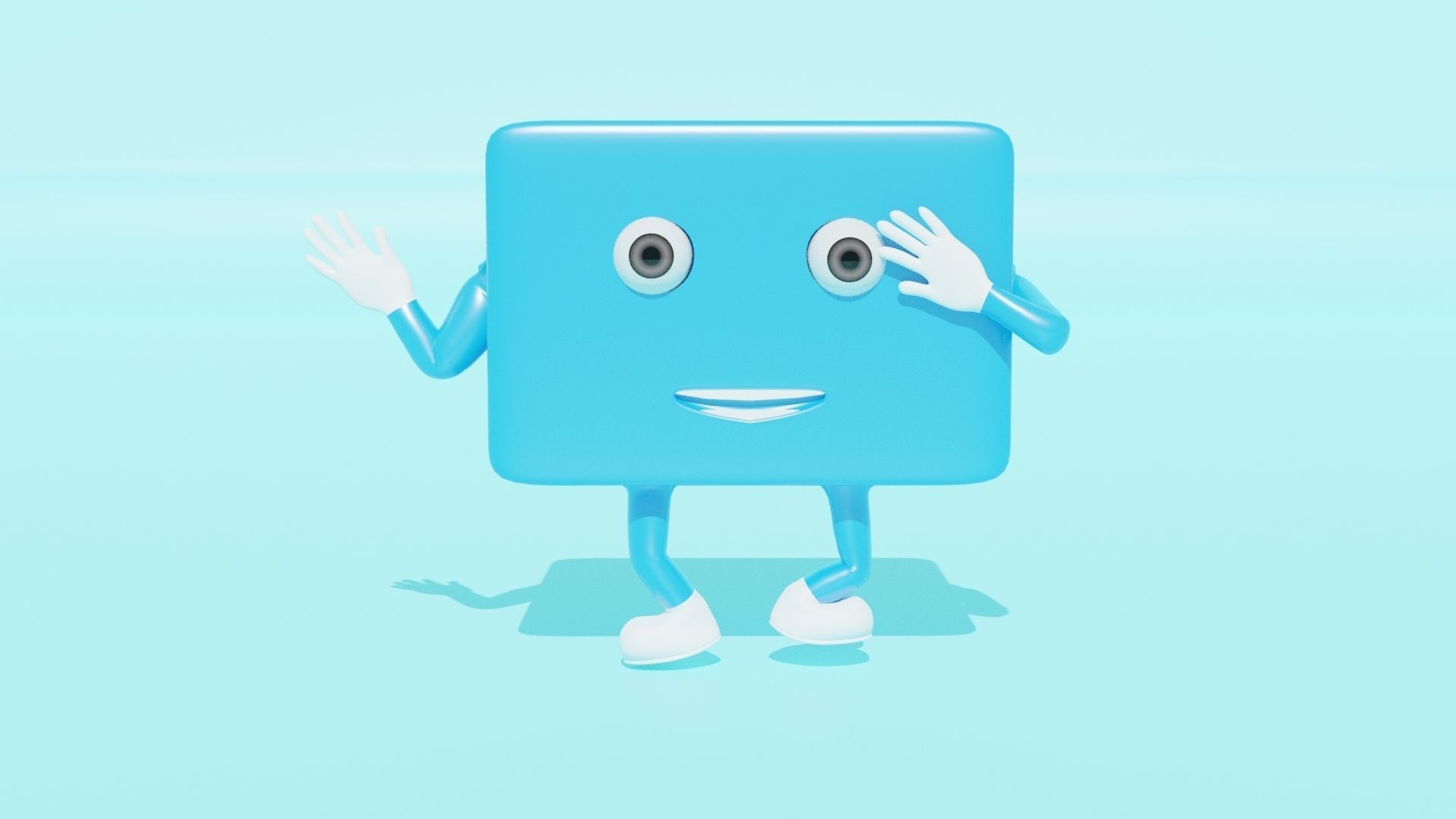 Rigged 3D shapes Low-poly 3D model_7