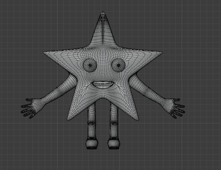 Rigged 3D shapes Low-poly 3D model_12