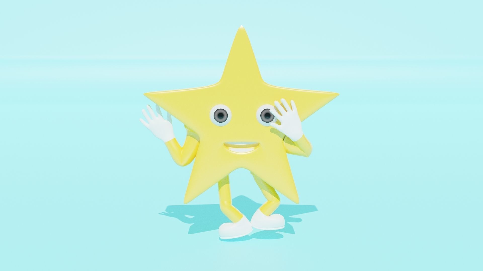 Rigged 3D shapes Low-poly 3D model_8