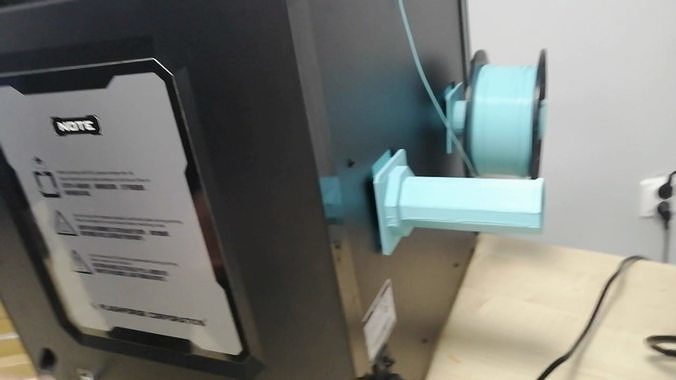 Filament Coil Holder for 3D Printer FlashForge Guider 2 Free 3D print model