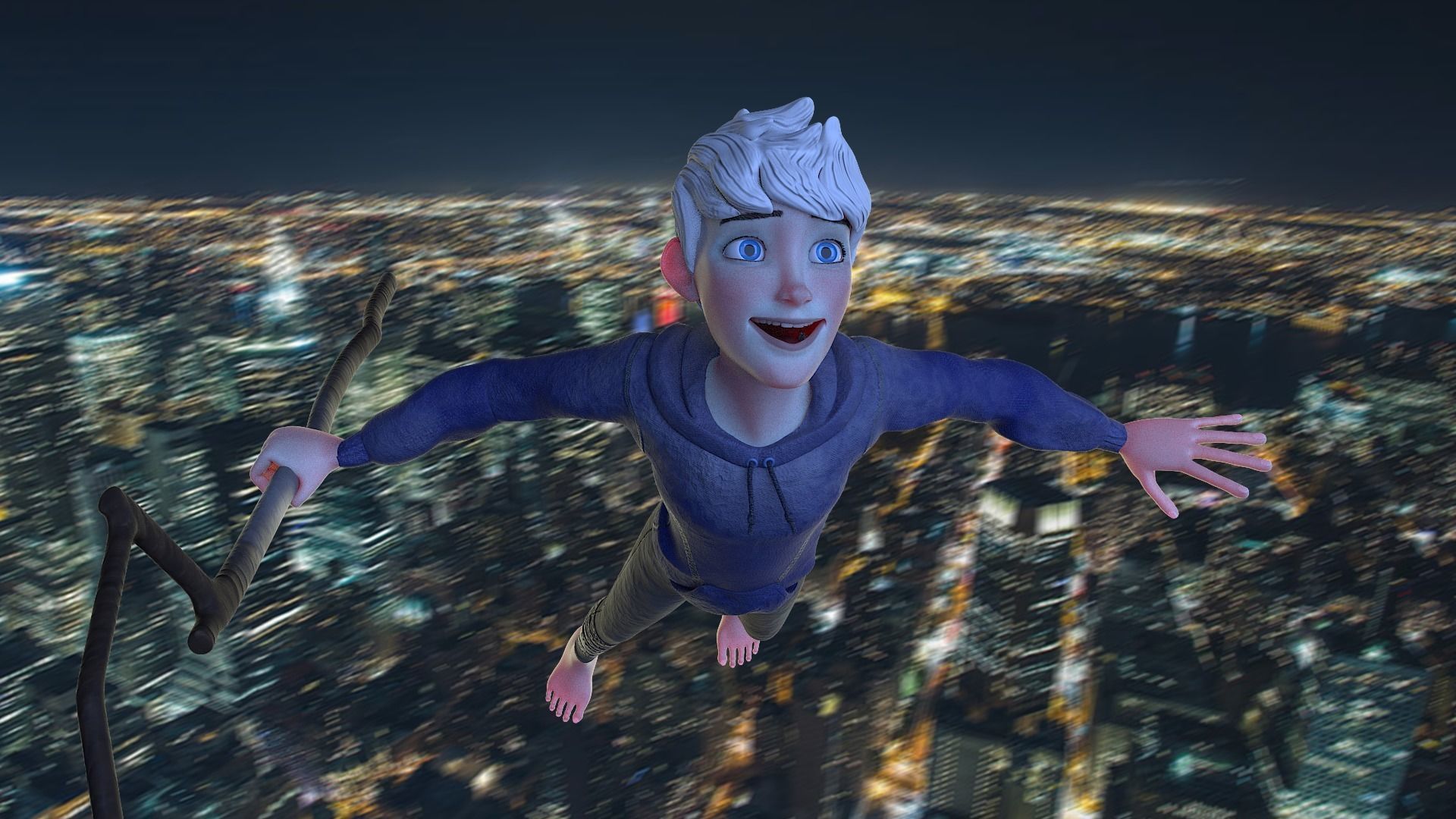 Jack Frost rigged  Free low-poly 3D model_5