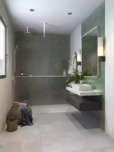 scandinavian bathroom