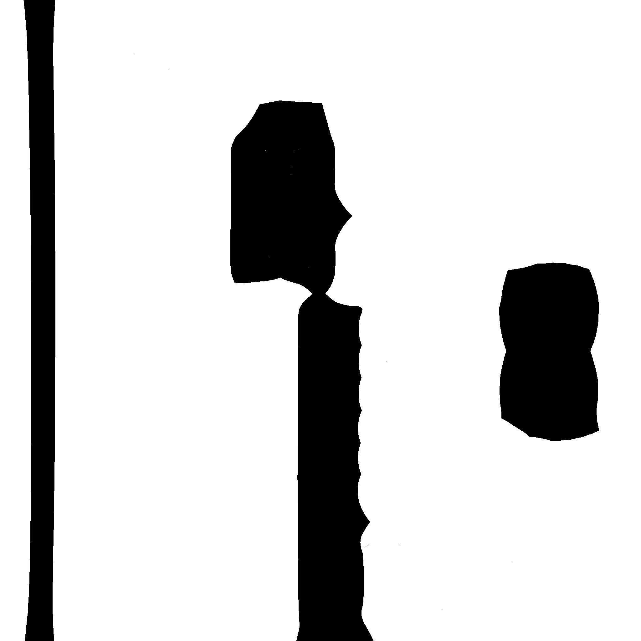 Choker Collar B04 Aluminum - Character Design Punk Gothic Low-poly 3D model_18