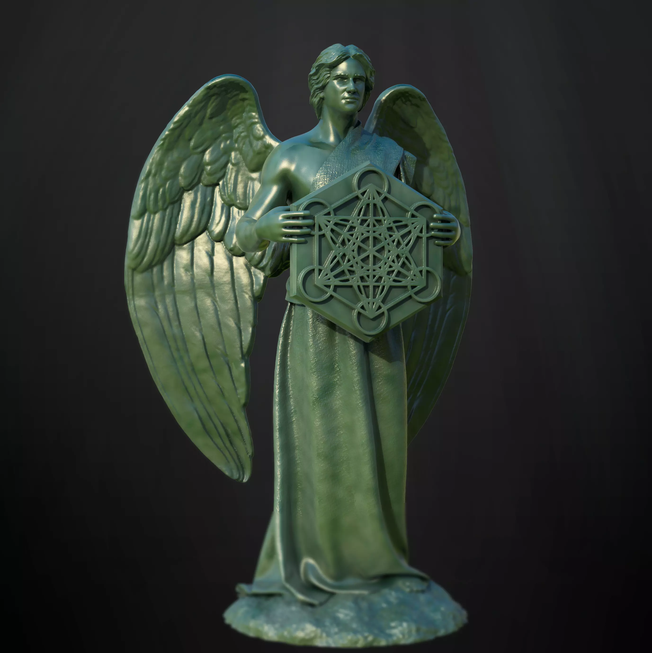 Arcangel Metatron 3D print model