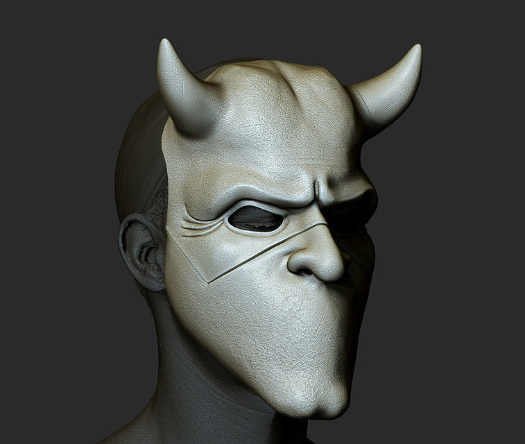 Mask fromNEW HORROR Black Phone film Grabber mask added new mask 3D print model_20