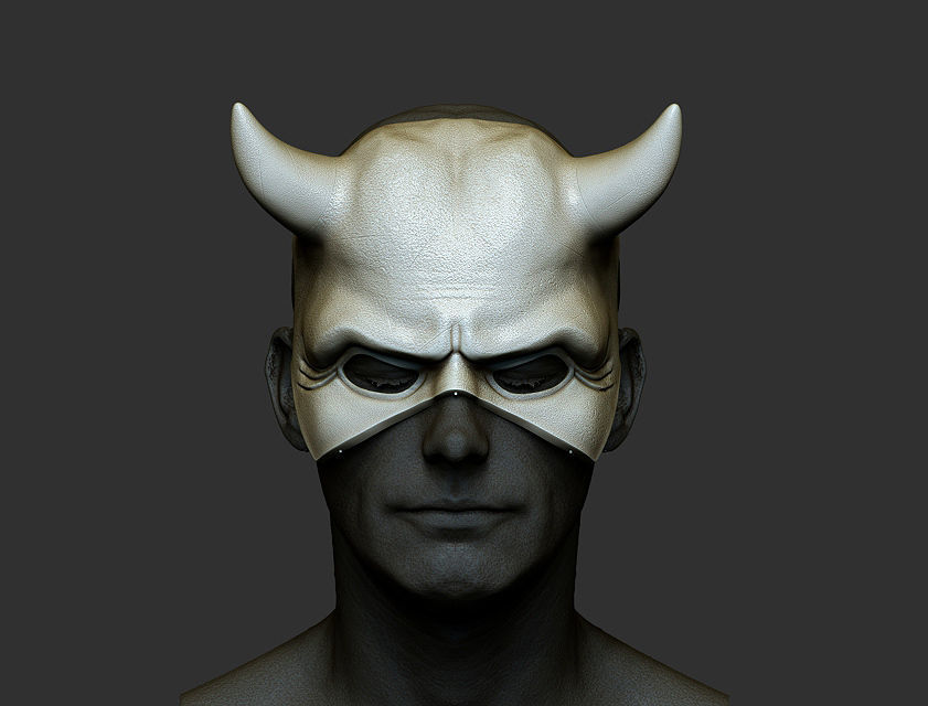 Mask fromNEW HORROR Black Phone film Grabber mask added new mask 3D print model_17