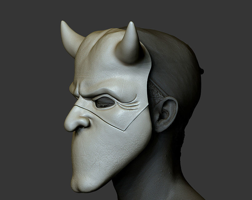 Mask fromNEW HORROR Black Phone film Grabber mask added new mask 3D print model_19