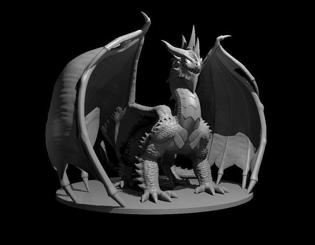 dragon Free 3D print model