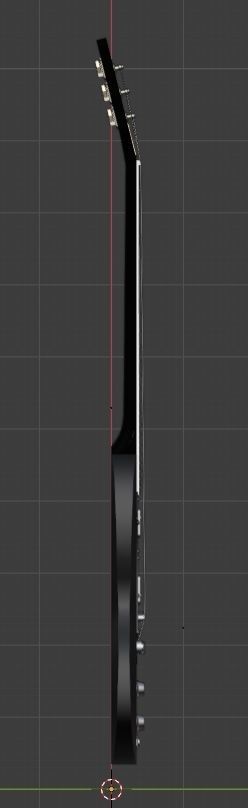 Gibson SG Electric guitar 3D model_9