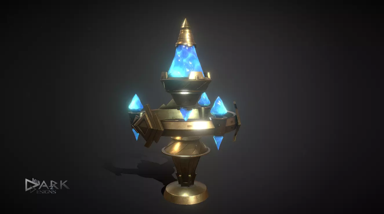 Aetheryte Final Fantasy 3D model_0