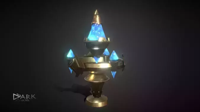 Aetheryte Final Fantasy 3D model