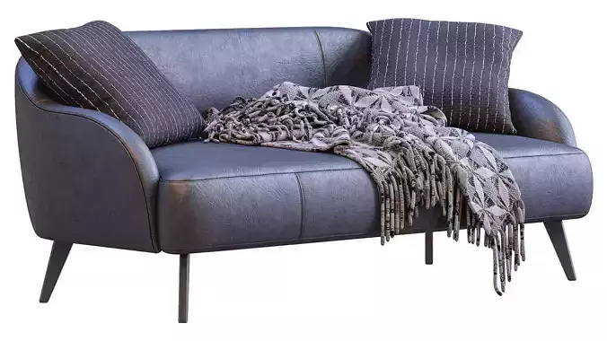 Paloma Leather Sofa By LaForma