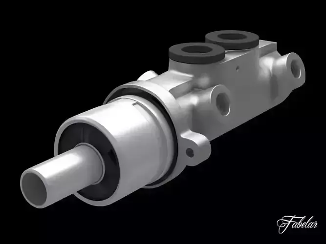 Brake master cylinder 3D model