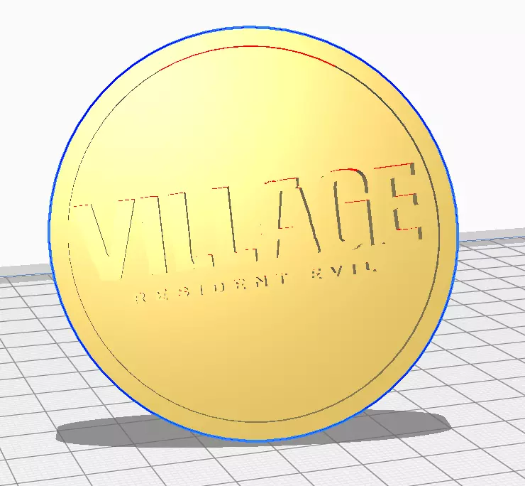 Cup holer Resient Evil Village 3D print model