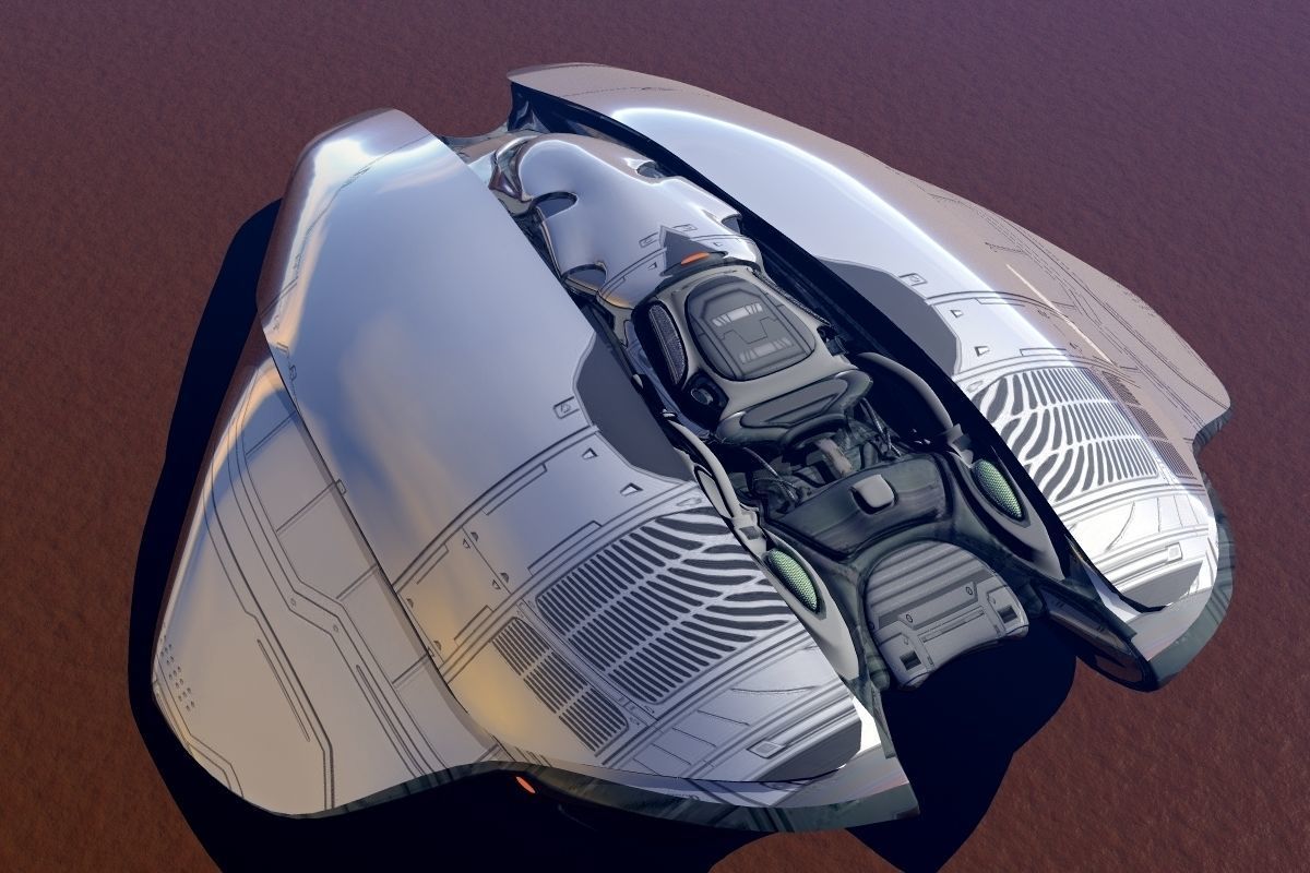 XZ8897Space Glyder Sport model 3D model_8