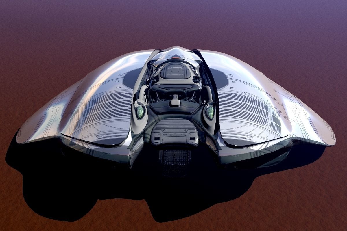 XZ8897Space Glyder Sport model 3D model_9