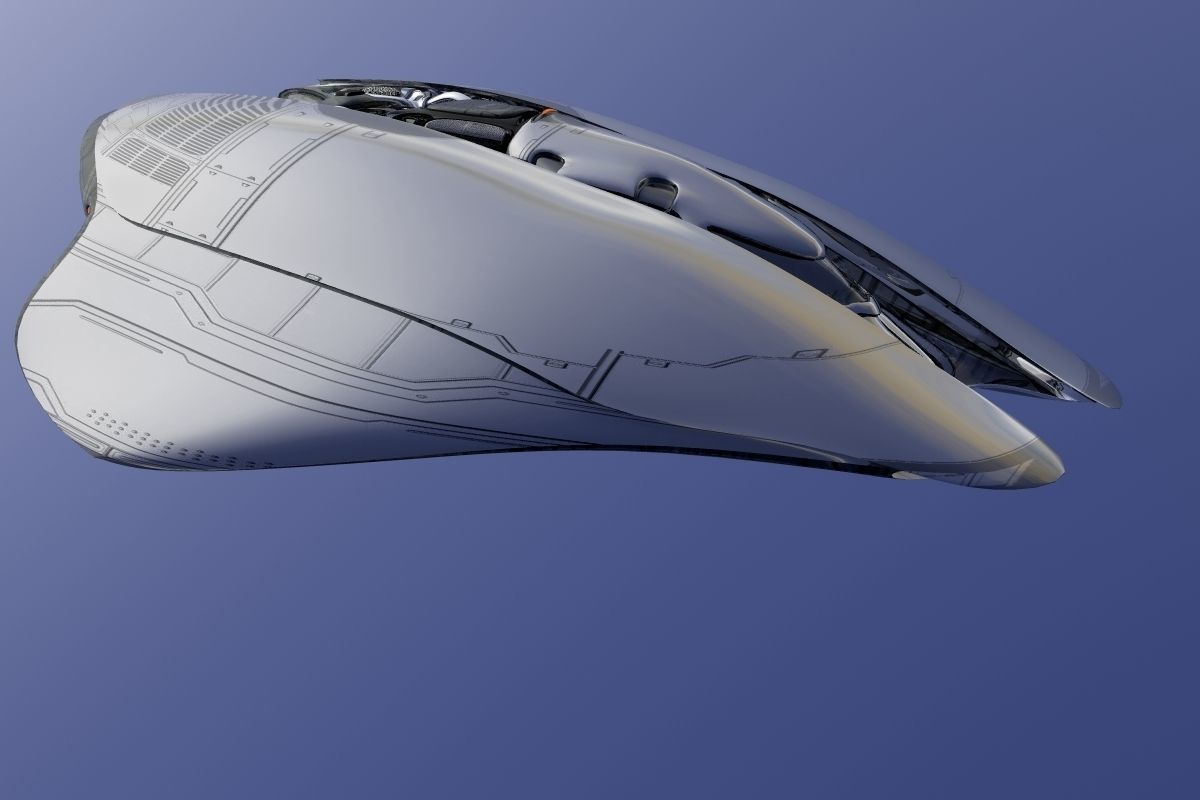 XZ8897Space Glyder Sport model 3D model_19