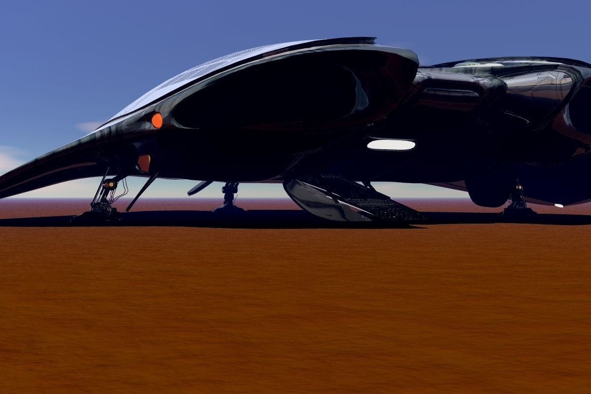 XZ8897Space Glyder Sport model 3D model_5