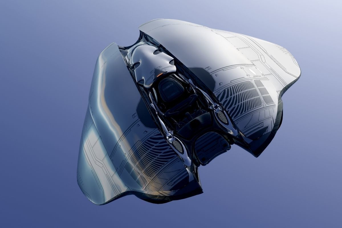 XZ8897Space Glyder Sport model 3D model_18