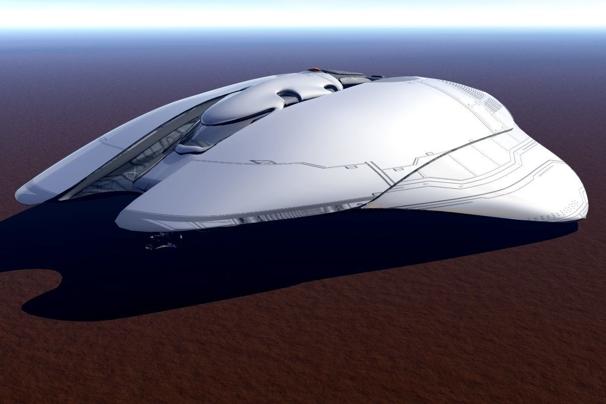 XZ8897Space Glyder Sport model 3D model_1