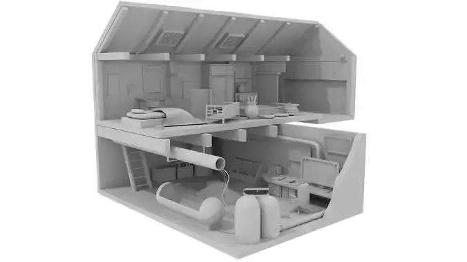 House Concept 01 3D model