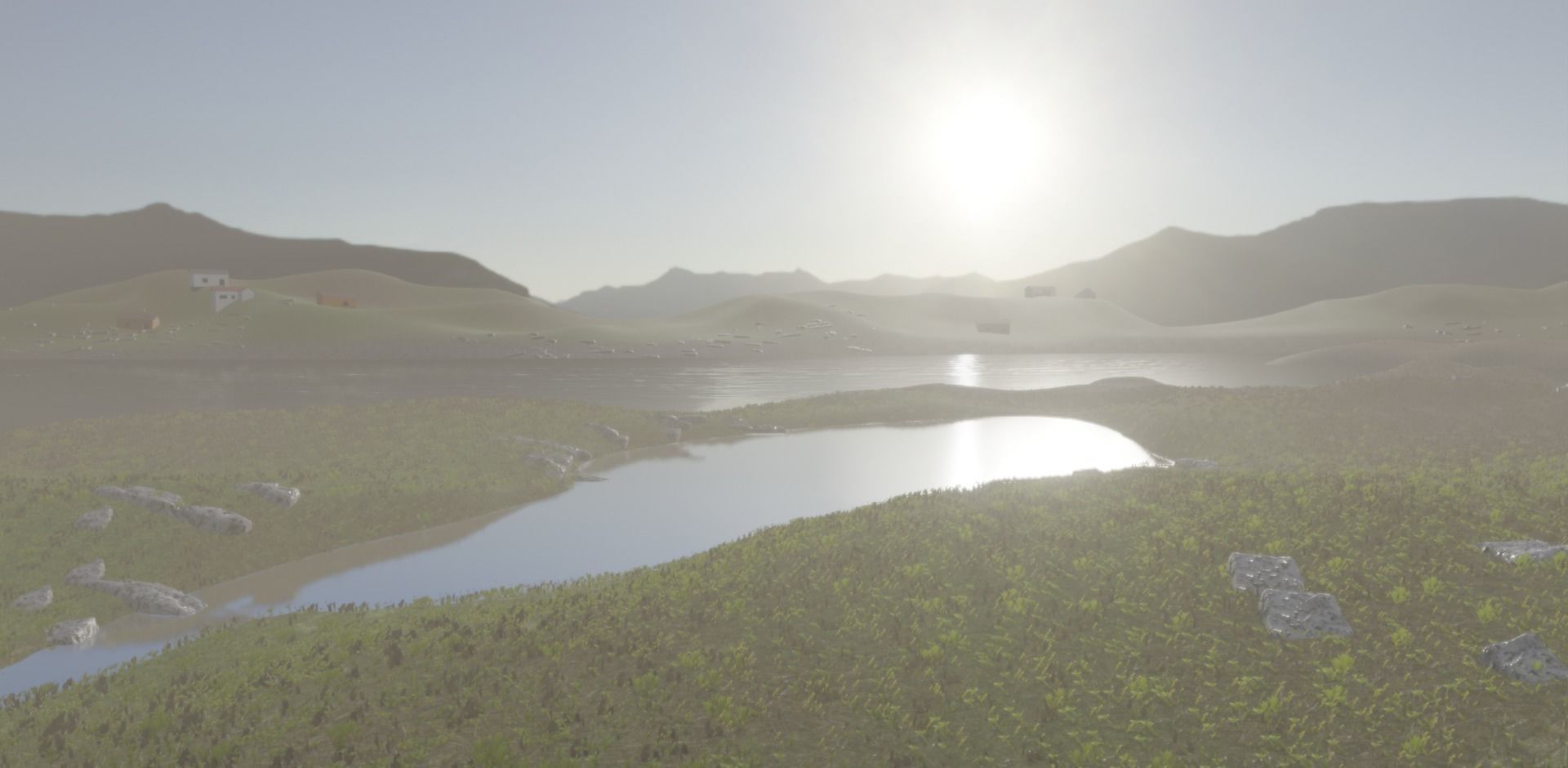 Isolated Nordic Sculpture Low-poly 3D model_5