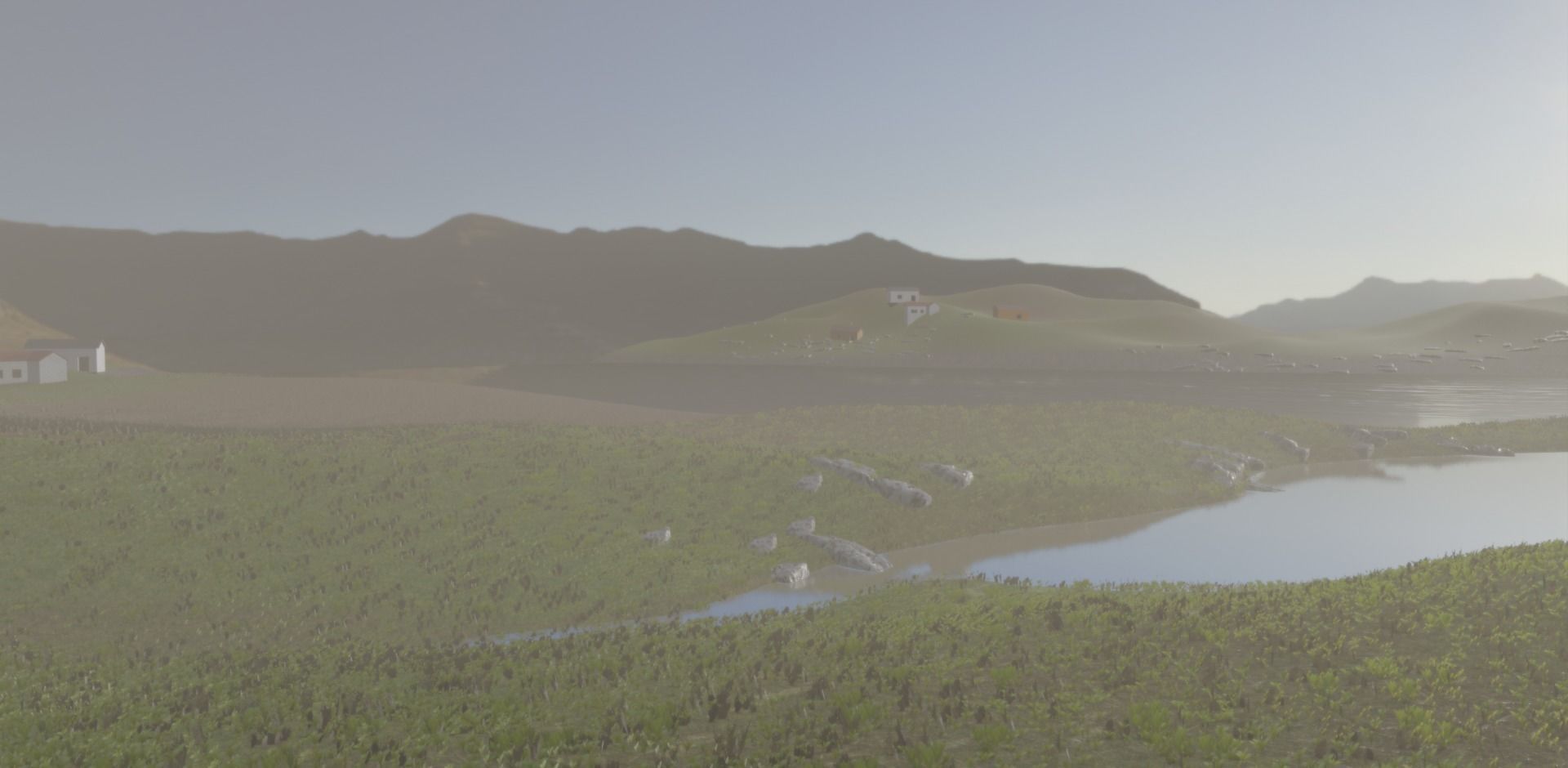 Isolated Nordic Sculpture Low-poly 3D model_4