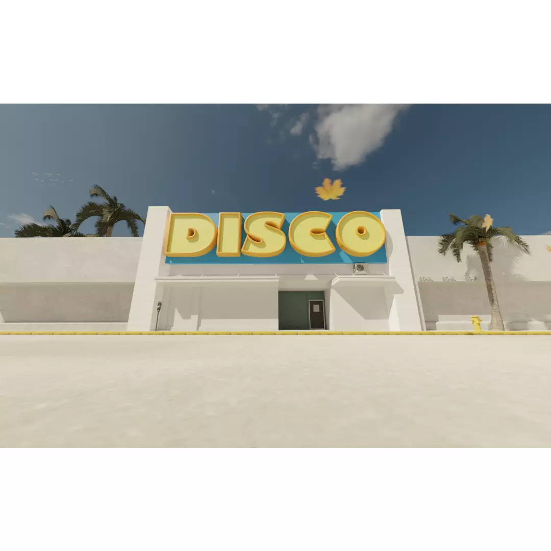 Disco Building from BTS-Dynamite MV Free 3D model